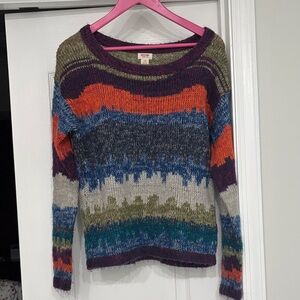 Mossino Multicolor Striped Women's Sweater